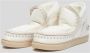 Mou Tronchetti Eskimo Sneaker With Rhinestone Big Letter Logo - Thumbnail 6