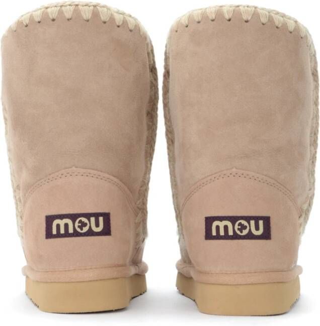 Mou Winterlaarzen Beige Dames
