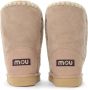 MOU Vachtlaarzen Dames Eskimo 18 Glitter Logo Maat: 39 Materiaal: Suède Kleur: Beige - Thumbnail 12