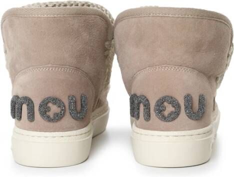 Mou Winterlaarzen Beige Dames