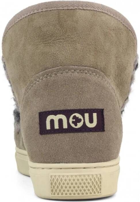 Mou Winterlaarzen Beige Dames