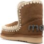MOU Vachtlaarzen Dames Eskimo 18 Glitter Logo Maat: 36 Materiaal: Suède Kleur: Cognac - Thumbnail 8