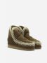MOU Vachtlaarzen Dames Eskimo 18 Glitter Logo Maat: 36 Materiaal: Suède Kleur: Cognac - Thumbnail 13