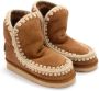 MOU Vachtlaarzen Dames Eskimo 18 Glitter Logo Maat: 41 Materiaal: Suède Kleur: Cognac - Thumbnail 15