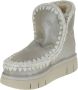 Mou Eskimo 18 Bounce Stone Metallic Boots Lichtgrijs Grijs Dames - Thumbnail 9