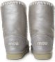 Mou Metallic grijze leren enkellaarzen Gray Dames - Thumbnail 3