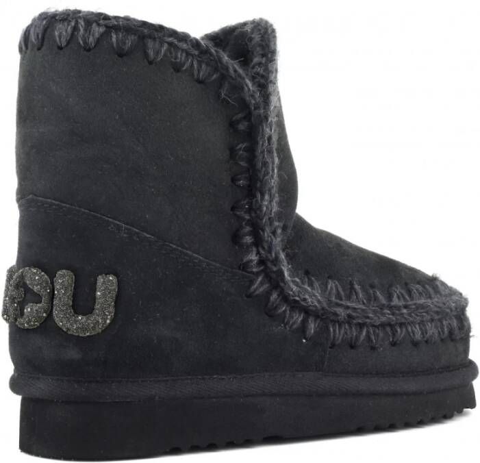 Mou Winterlaarzen Zwart Dames