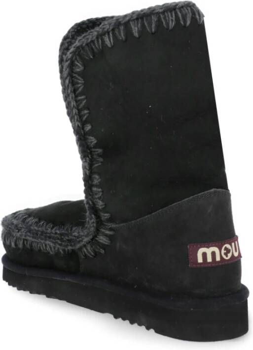Mou Platte Enkellaarsjes Gray Dames - Foto 10