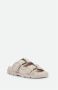 Mou Monochromatische Sandaal met Gehaakte Details Beige Dames - Thumbnail 9