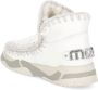 Mou Shearling Trainer Boot met Crochet White Dames - Thumbnail 2