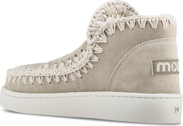 Mou Zomer Eskimo Geperforeerd Suède Sneakers