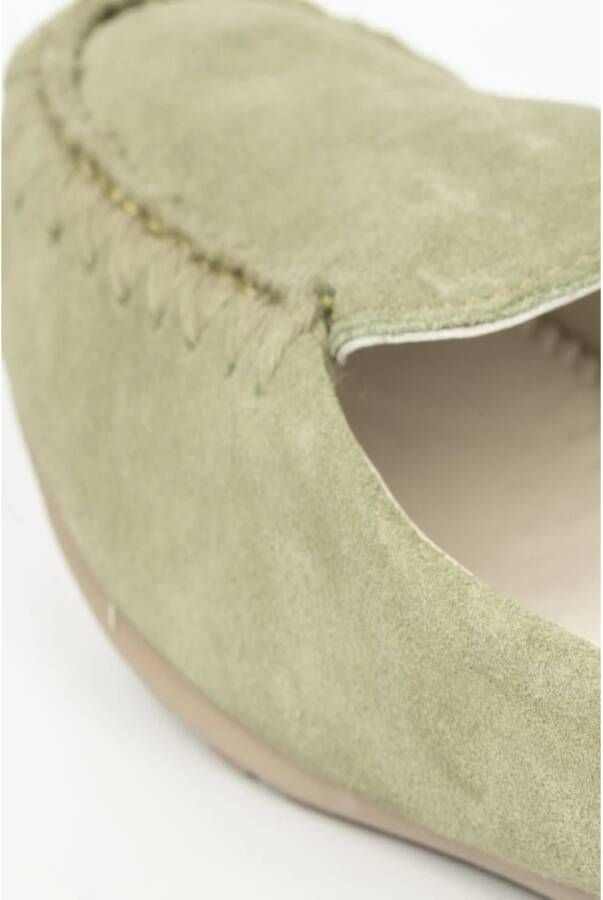 Mou Zomer Slip-On Mocassin in Salie Groen Green Dames
