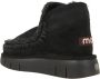 MOU Vachtlaarzen Dames Eskimo Bounce Sneaker Maat: 41 Materiaal: Suède Kleur: Zwart - Thumbnail 7