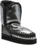 Mou Boots Black Microglitter Double-Face Sheepskin Ankle Boo in zwart - Thumbnail 3