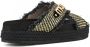 MOU Slippers Dames Criss-cross Maat: 37 Materiaal: Textiel Kleur: Zwart - Thumbnail 7