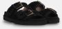 MOU Slippers Dames Low Bio Sandal 2buckles Monoch Maat: 37 Materiaal: Suède Kleur: Bruin - Thumbnail 6