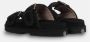 MOU Slippers Dames Low Bio Sandal 2buckles Monoch Maat: 37 Materiaal: Suède Kleur: Bruin - Thumbnail 7