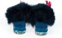 Mr&Mrs Italy Bont Veer Sandaal Rubber Zool Contrast Blue Dames - Thumbnail 10