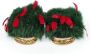 Mr&Mrs Italy Bont en Veer Sandalen Schoenen Green Dames - Thumbnail 2