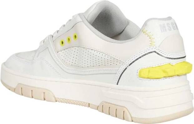Msgm Lage Leren Sneakers