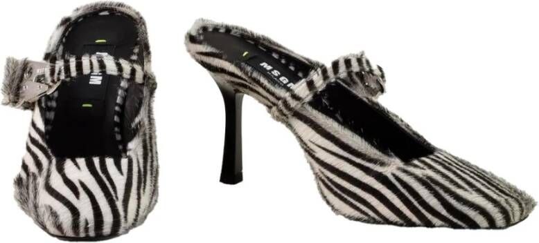 Msgm Leren Rubberen Zoolschoenen
