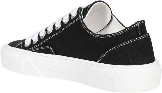 Msgm Polyester Rubber Canvas Sneakers
