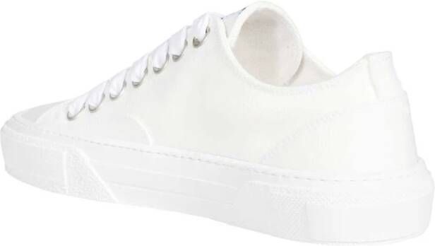 Msgm Polyester Rubber Canvas Sneakers