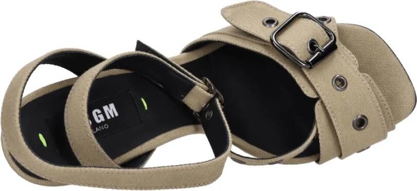 Msgm Sandalen Beige