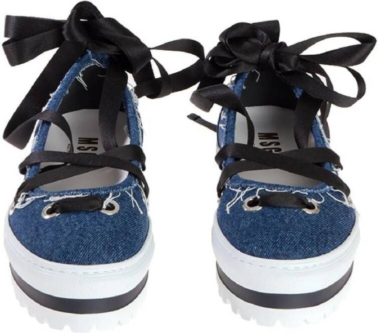 Msgm Shoes Blauw Dames