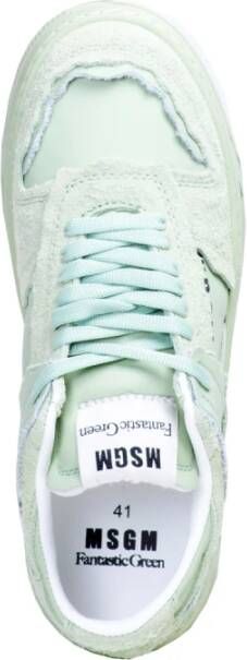 Msgm Sneakers Green Heren