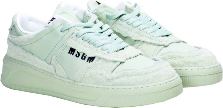 Msgm Sneakers Groen Heren