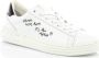 Msgm Leren Rubberen Zool Sneakers White Heren - Thumbnail 2