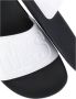 Msgm Witte Rubberen Slippers met Logo Relief - Thumbnail 2