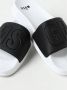Msgm Zwarte Rubber Slippers - Thumbnail 2
