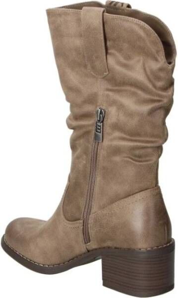 Mtng Ankle Boots Beige Dames