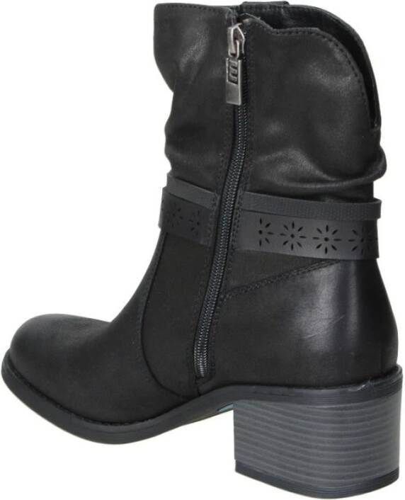 Mtng Ankle Boots Zwart Dames