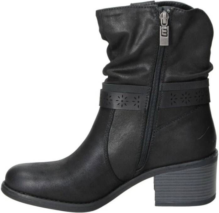 Mtng Ankle Boots Zwart Dames