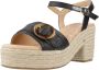 Mtng Elegant High Heel Sandals Black Dames - Thumbnail 3