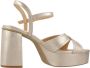 Mtng Elegante High Heel Sandalen Yellow Dames - Thumbnail 4