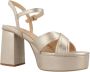 Mtng Elegante High Heel Sandalen Yellow Dames - Thumbnail 6