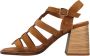 Mtng High Heel Sandals Brown Dames - Thumbnail 5