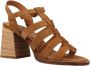 Mtng High Heel Sandals Brown Dames - Thumbnail 5