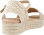 Mtng Plateau Sandalen Beige Dames - Thumbnail 10