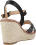 Mtng Platform Wedge Sandal Black Dames - Thumbnail 3