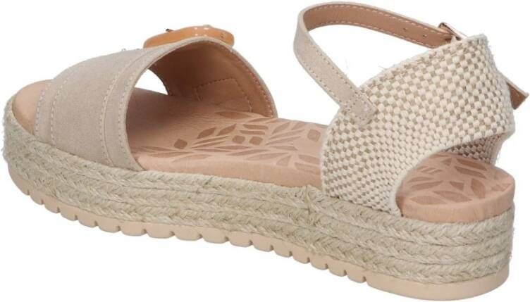 Mtng Sandals Beige Dames