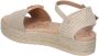 Mtng Plateau Sandalen Beige Dames - Thumbnail 4