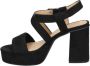 Mtng Stijlvolle Hoge Hak Sandalen voor Vrouwen Black Dames - Thumbnail 6