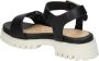 Mtng Stijlvolle Platte Sandalen Black Dames - Thumbnail 4