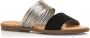 Mtng Zwarte Casual Leren Sandalen Vrouwen Multicolor Dames - Thumbnail 8