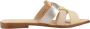 Mtng Stijlvolle Sandaal Sliders Brown Dames - Thumbnail 6
